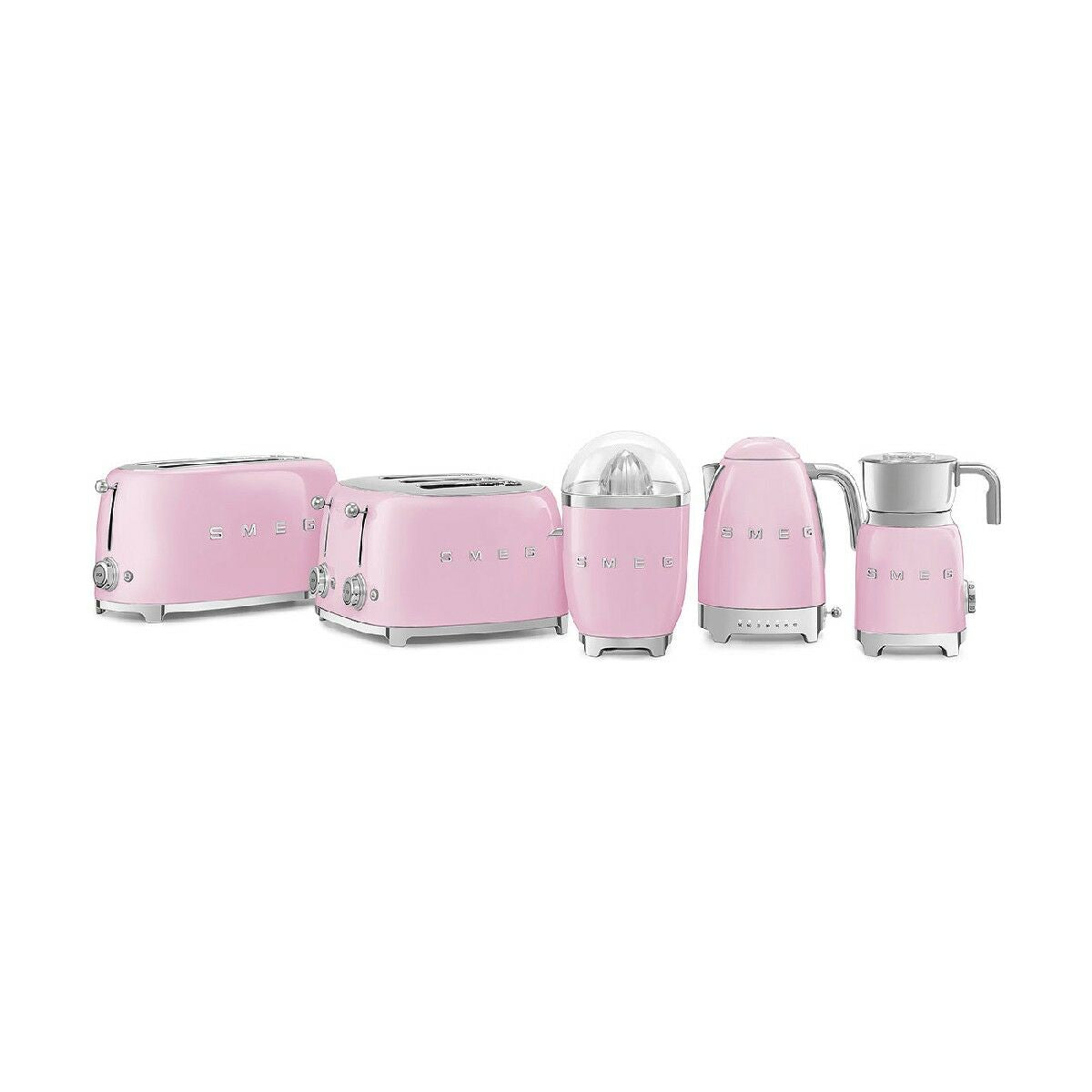 Smeg Toaster TSF03PKEU Pink 2000 W