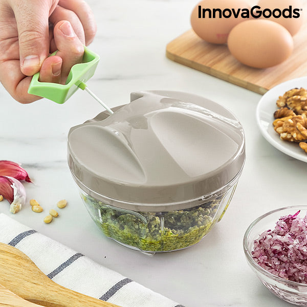 InnovaGoods Manueller Mini-Zerkleinerer Spinop