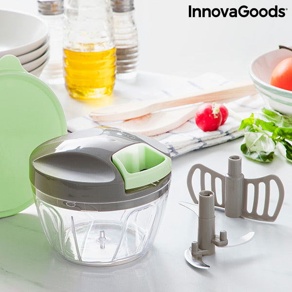 InnovaGoods Manueller Mini-Zerkleinerer Spinop