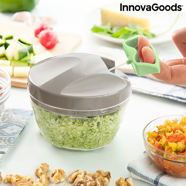 InnovaGoods Manueller Mini-Zerkleinerer Spinop