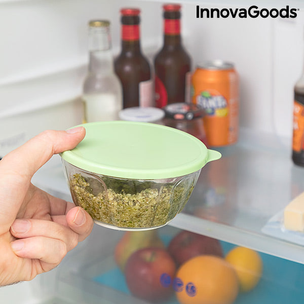 InnovaGoods Manueller Mini-Zerkleinerer Spinop