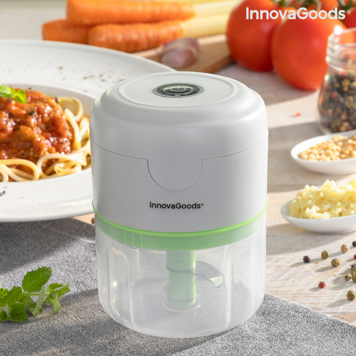 InnovaGoods Tragbarer Akku-Mini-Zerkleinerer Echoppie