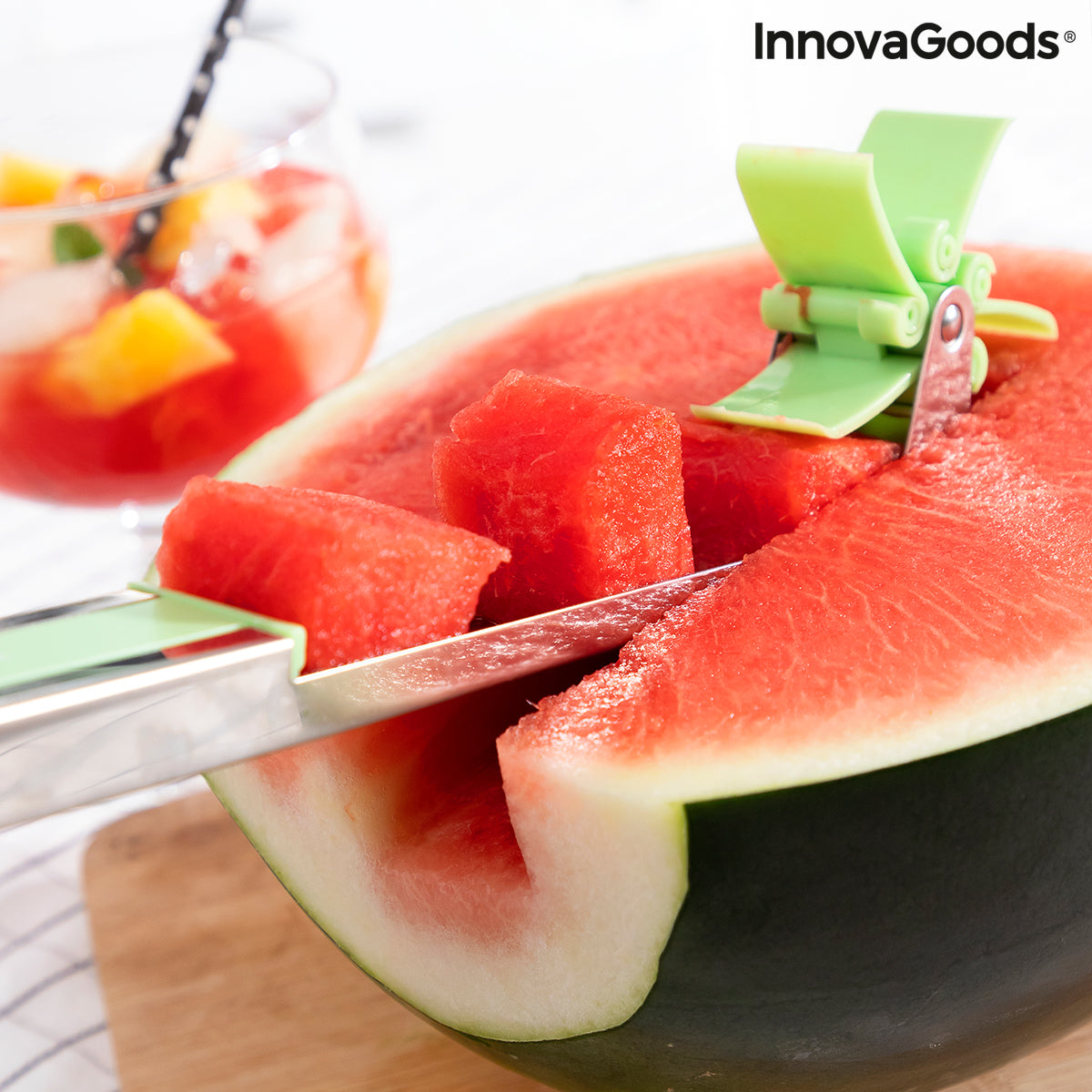 InnovaGoods Wassermelonen-Würfelschneider Cutmil