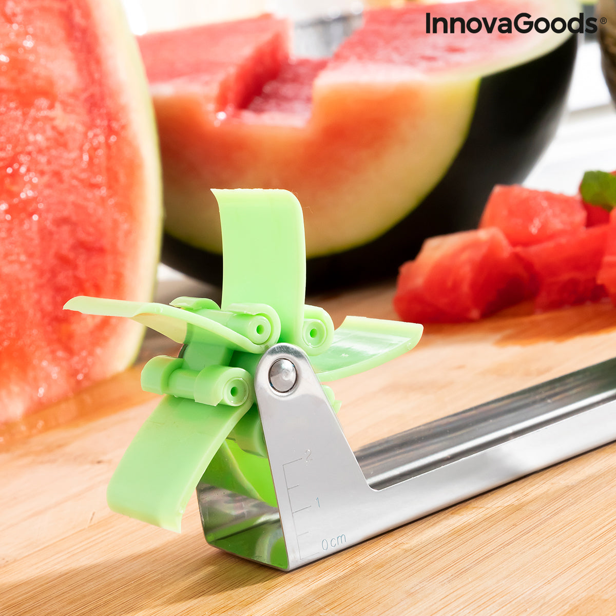 InnovaGoods Wassermelonen-Würfelschneider Cutmil