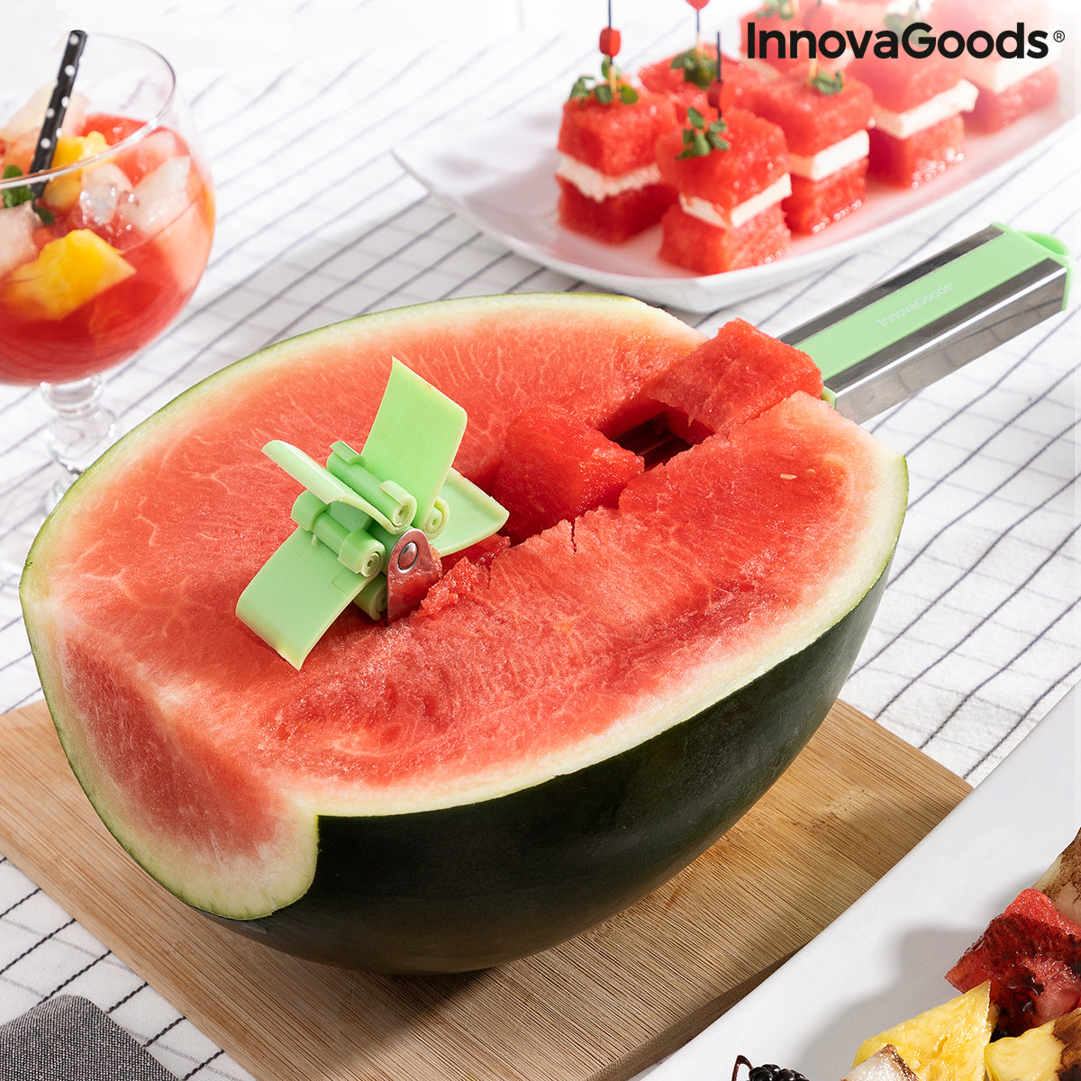 InnovaGoods Wassermelonen-Würfelschneider Cutmil