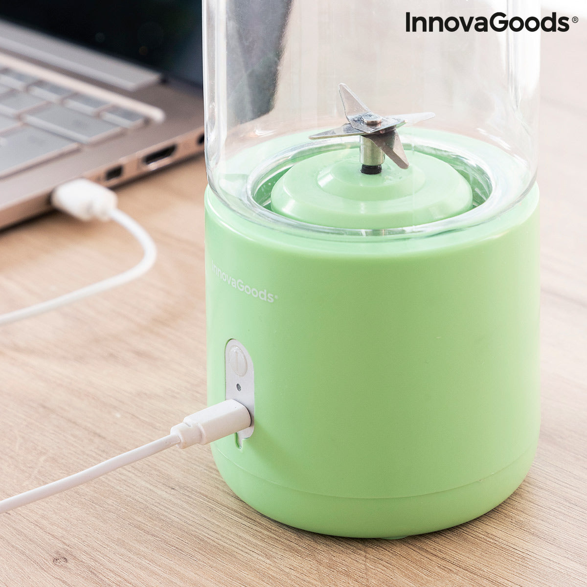 InnovaGoods Tragbarer Akku-Mixer Blendyr