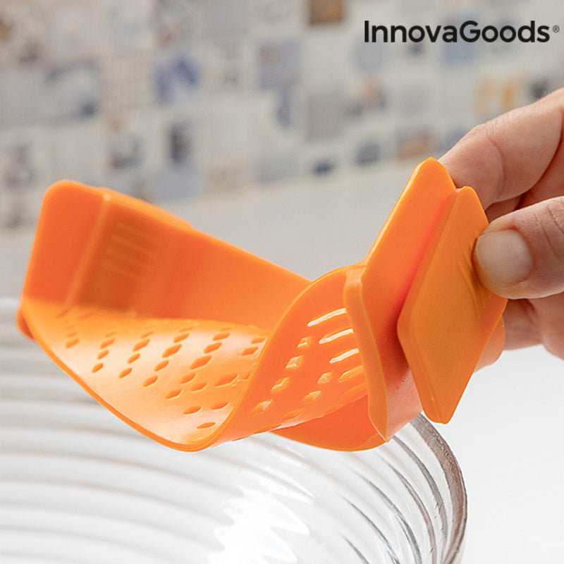InnovaGoods Silikon-Nudelsieb Pastrainer