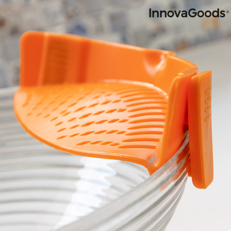 InnovaGoods Silikon-Nudelsieb Pastrainer