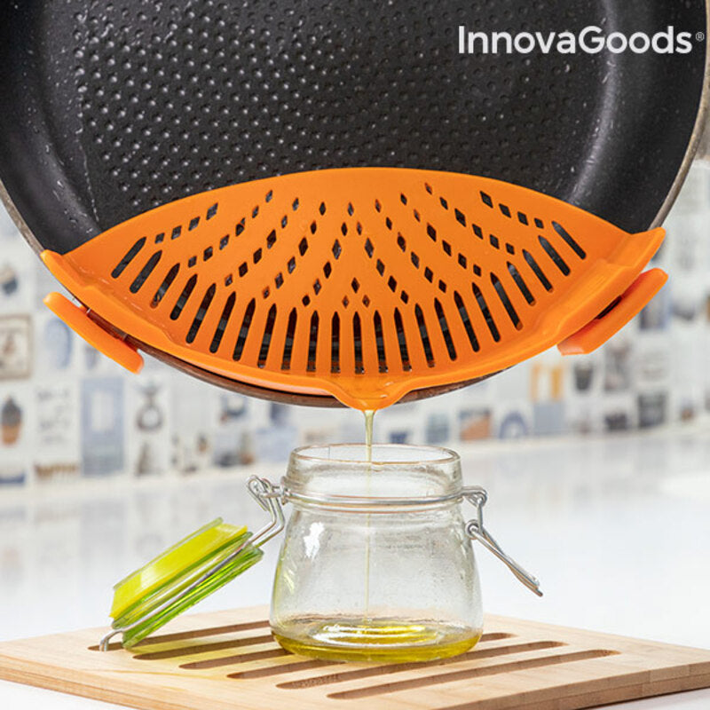 InnovaGoods Silikon-Nudelsieb Pastrainer
