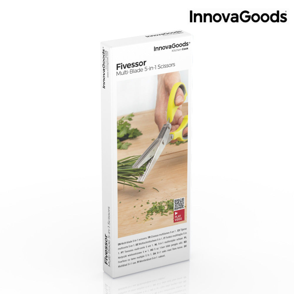 InnovaGoods 5-in-1 Multifunktionsschere Fivessor